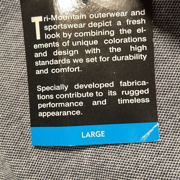 Tri Mountain Polo Shirt NWT Octopus Oil Na Kika Oil & Gas Platform Mens Large - Picture 8 of 10